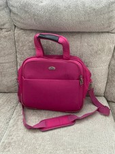 Aerolite pink cabin bag