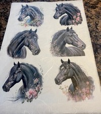 Rice Paper Decoupage Black