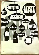 Orig. PUNK Poster - Get Happy