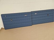 CLASSIC MINI Mk3, CLUBMAN ORIGINAL NOS INTERIOR DOOR PANELS IN MID BLUE