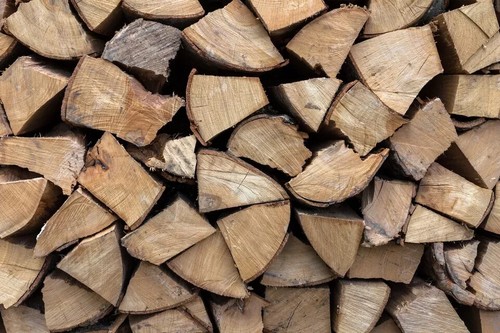 Mixed hardwood logs - fire,