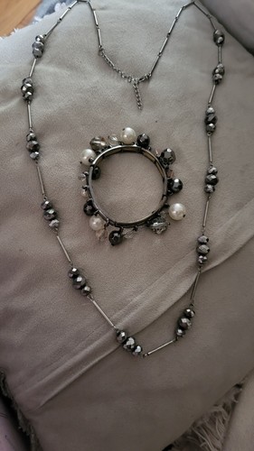 Vintage ash grey and - vintage, pearl