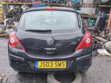 2009 VAUXHALL CORSA D REAR BOOTLID TAILGATE COMPLETE BLACK