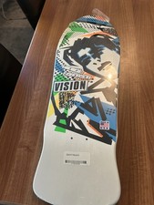 Vision Mark Gonzales re-issue deck bniShrink 1980s skateboard not Powell Santa