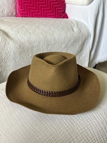 Akubra snowy river tan - , sand