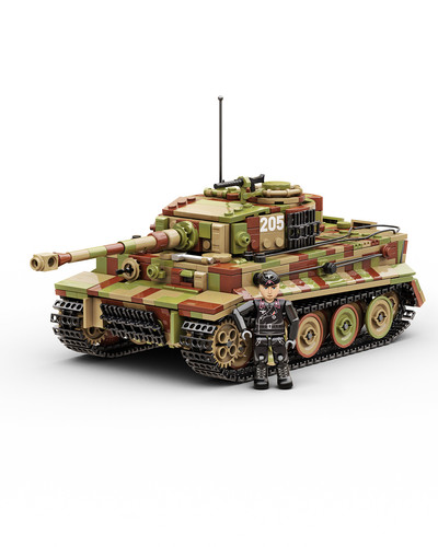 Buildarmy ww2 german tiger 1 - tiger,