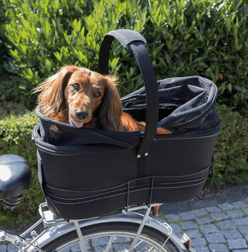 Pet dog bicycle basket carrier - pet,