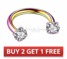 Horseshoe Barbell Piercing