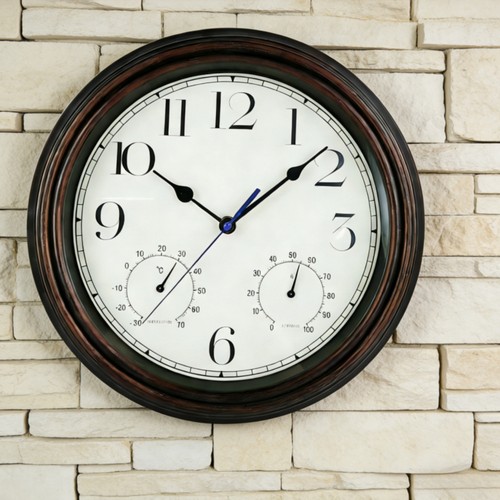 Garden station wall clock - garden,