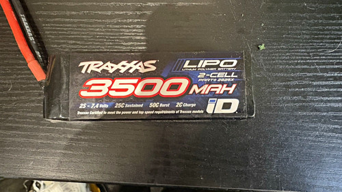Traxxas 2825x lipo - 2s, 3500mah