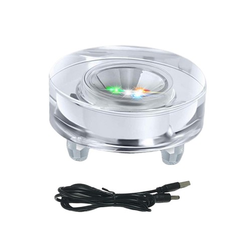 Crystal light base - light, display