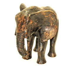 Dark 22+cm Tall HAND CARVED