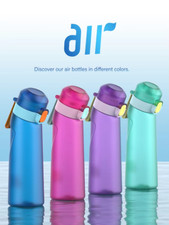 0.8L Air Water Bottle with Random Pods Included Scent Flavour Water Bottle UP UK