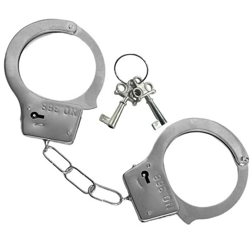Kids toy metal handcuffs hand - metal,