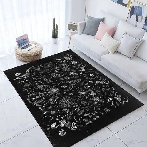 Gothic witch rug bat - rug,,