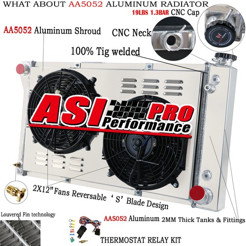 Rows radiator shroud fan - 3,