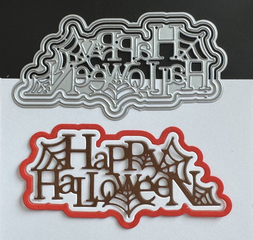 Happy halloween metal cutting - halloween,