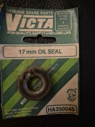 Genuine victa 17mm oil - victa, seal