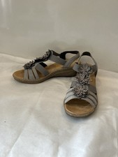 Rieker  Grey Comfort Sandals