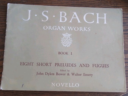 Bach organ works book - bach, 1