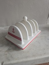 Anchor Butter Red Cream Toast Rack Excellent Condition Vintage Retro Kitchenalia