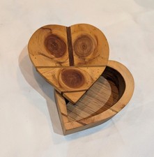  Hand Made Lidded Heart Shaped