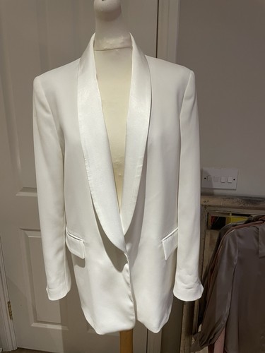 Zara white tuxedo - zara, blazer