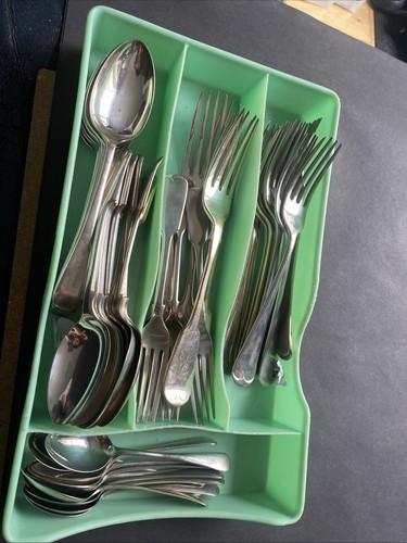Vintage silver plated - silver, &