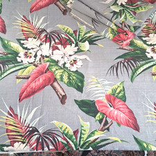 2 Vintage Hawaiian Barkcloth