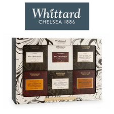 Whittard of Chelsea 1886 Hot Chocolate Lovers Gift Set - 5 Flavours - 6 x 140g