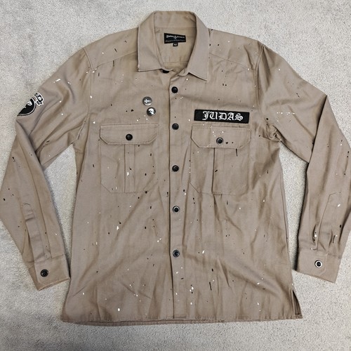 Judas sinned overshirt jacket - sinned,