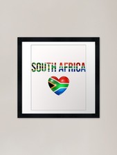 I Love South Africa Framed Art