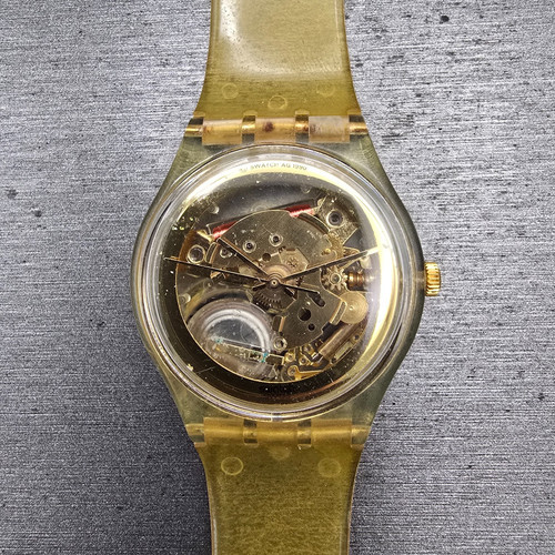 Swatch golden jelly watch - swatch, men