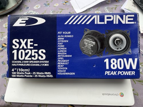 Alpine sxe 1025s speakers - sxe-1025s,