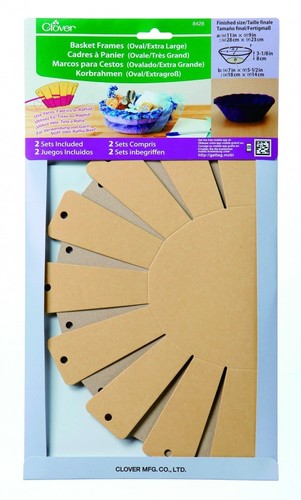 Clover basket frame template - clover,
