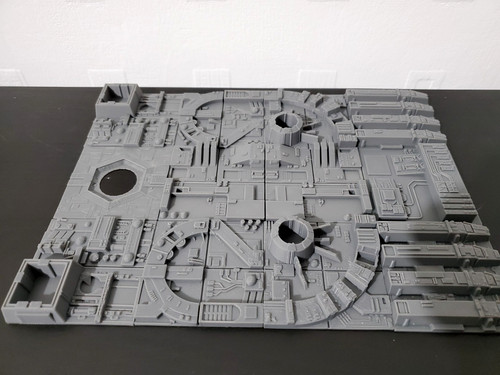 Death star surface tiles - death,