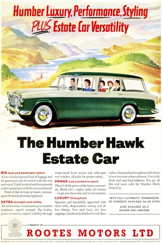 Humber hawk estate - estate, car