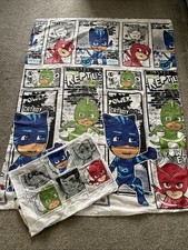 PJ Masks Reversible Junior/Toddler Duvet Set approx L150 x W120 Material Fabric