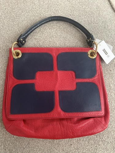 Orla kiely leather stiched - leather,