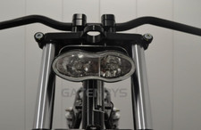 New Universal Twin CAT EYE Motorcycle Headlight Streetfighter Custom Cafe Racer
