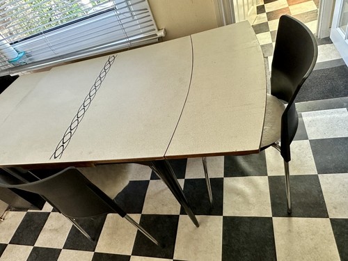 Mcm vintage formica table - formica,