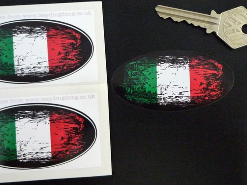Italian flag fade black - to,
