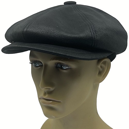 Peaky blinders newsboy leather - blinders,