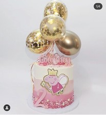 Peppa Pig Inspired Cake Topper