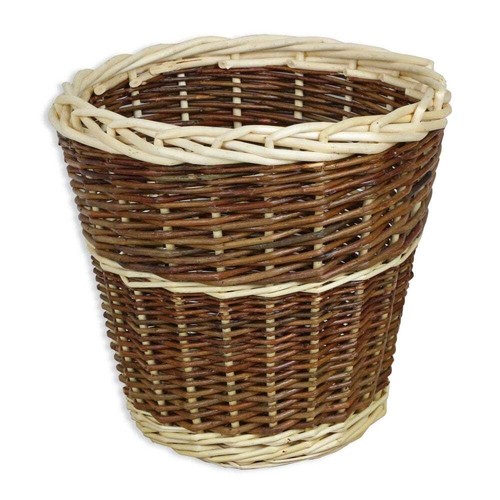 Wicker waste paper - paper, rustic