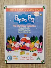 Peppa Pig Triple Pack Collection Christmas Collection DVD