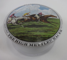 Vintage Shaving Soap Pot St James's Horse Racing Alken Mens Grooming Accessories