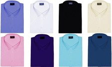 Espionage Easy Care Soft Touch Button Down Collar Short Sleeve Shirt 2XL TO 8XL,