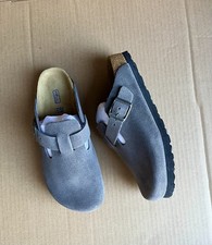 Birkenstock Boston Clogs Suede Size UK 5 (24 Hours Delivery)