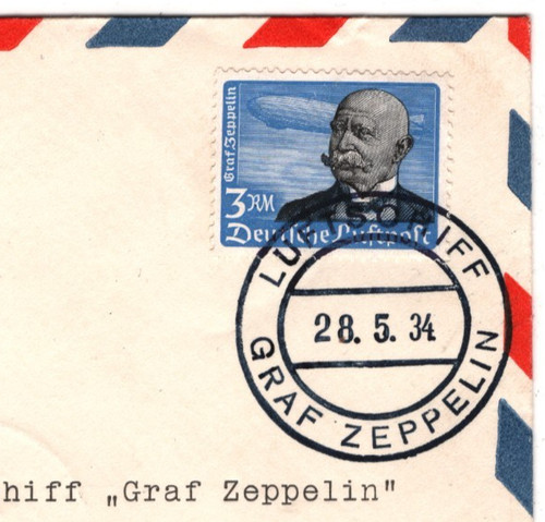 Graf zeppelin air mail an - air,